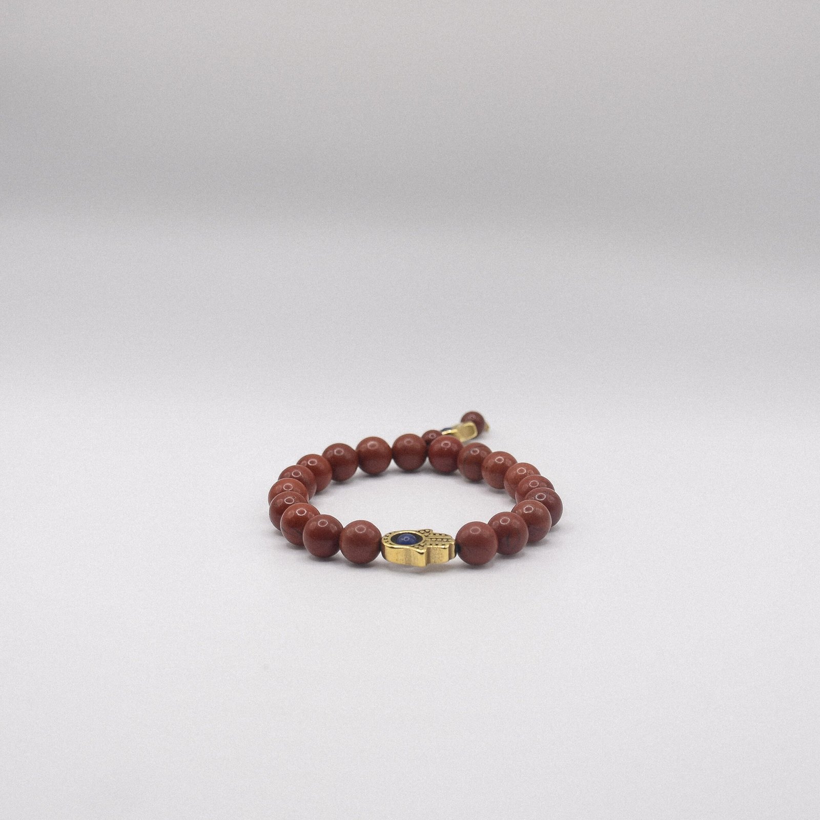 Red Jasper Hamsa Bracelet - Image 2