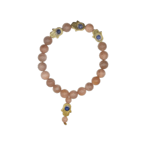 Moonstone Hamsa Bracelet