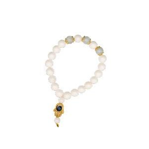 Sea Shell Aquamarine Bracelet