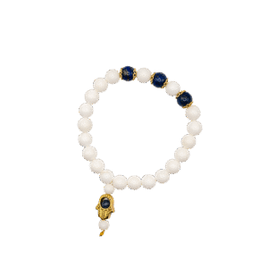 Sea Shell Lapis Lazuli Bracelet