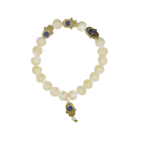 Sea Shell Hamsa Bracelet