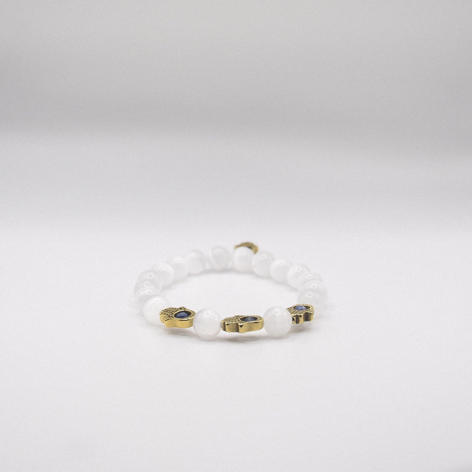 Selenite Hamsa Bracelet - Image 2