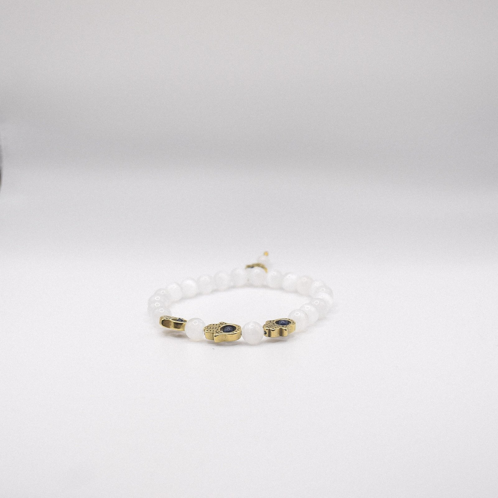 Selenite Hamsa Bracelet - Image 3