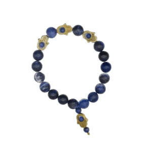 Sodalite Hamsa Bracelet